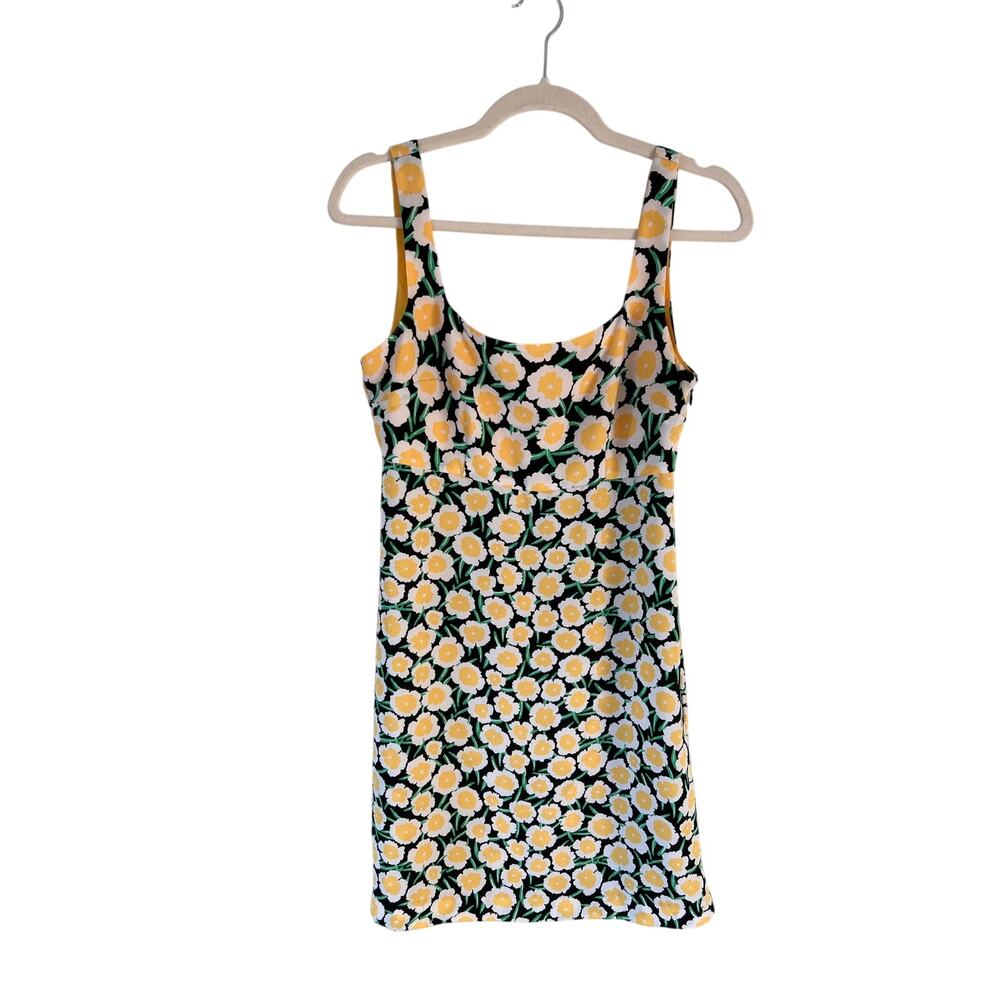 Diane Von Furstenberg for Target Yellow Poppy Dress 4
